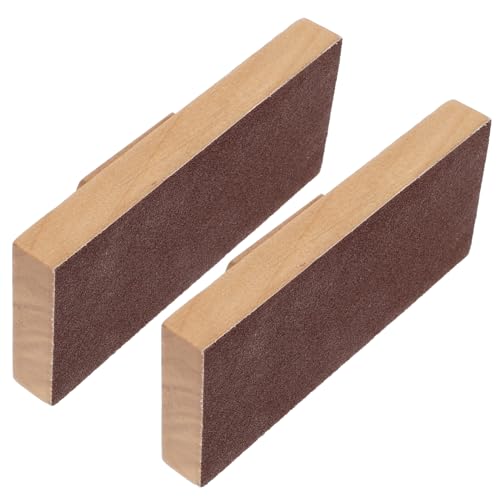 Kisangel 1 Paar Musikinstrument Instrument Sand Block Sand Instrumente Sand Blöcke Musikinstrumente Für Hellbraun Holz Kisangel 1 Paar Musikinstrument Instrument Sand Block Sand Instrumente Sand Blöcke Musikinstrumente Für Hellbraun Holz von Kisangel