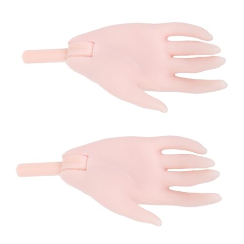 Kisangel 1 Paar Puppenhand Handpuppe Kleine Hände Handmodell Frau Schaufensterpuppe Hand Mini Hände Kleine Hände Streich Mannequin Hände Hand Spa Handpuppe Babyhände von Kisangel