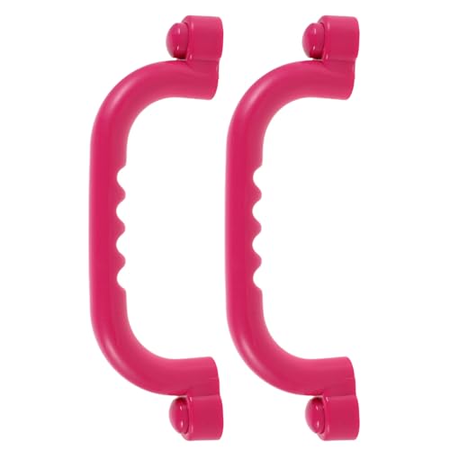 Kisangel 1 Paar Spielplatzzubehör Leitergriff Spielhaus Leitergeländer Spielset Outdoor Kinder Haltegriff Für Baumhaus Klettergerüst Kletterwand Rosa Kisangel 1 Paar Spielplatzzubehör Leitergriff Spielhaus Leitergeländer Spielset Outdoor Kinder Haltegriff Für Baumhaus Klettergerüst Kletterwand Rosa von Kisangel