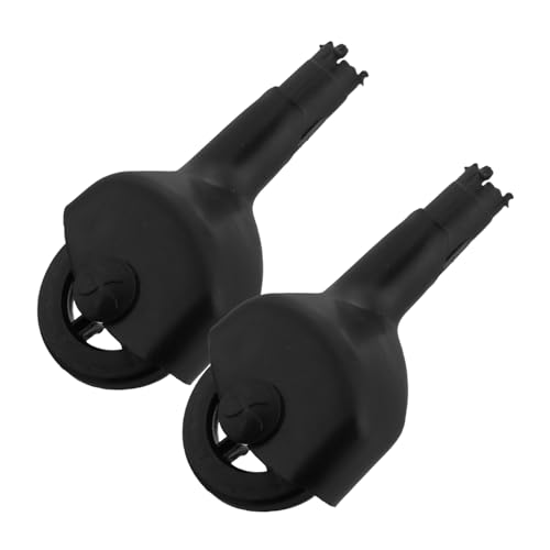 Kisangel 1 Paar Twist Wheel Twist Auto Räder Wiggle Auto Fahrt Schwarz Kunststoff Kisangel 1 Paar Twist Wheel Twist Auto Räder Wiggle Auto Fahrt Schwarz Kunststoff von Kisangel
