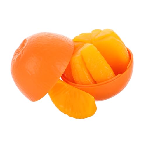 Kisangel 1 Satz 3D -puzzlespielzeug Obst-Puzzle- Süße Puzzlewürfel Fruchtwürfel Würfelpuzzle Für Kunststoff Kunststoff Orange von Kisangel