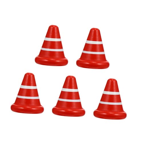 Kisangel 1 Satz 5 Stück Straßensperre Zeichen Kinderspielzeug Hölzerne Straßensperre Straßenkegelspielzeug Für Bildungsspielzeug Simulation Straßenkegel Lehrhilfe Holz Rot Kisangel 1 Satz 5 Stück Straßensperre Zeichen Kinderspielzeug Hölzerne Straßensperre Straßenkegelspielzeug Für Bildungsspielzeug Simulation Straßenkegel Lehrhilfe Holz Rot von Kisangel
