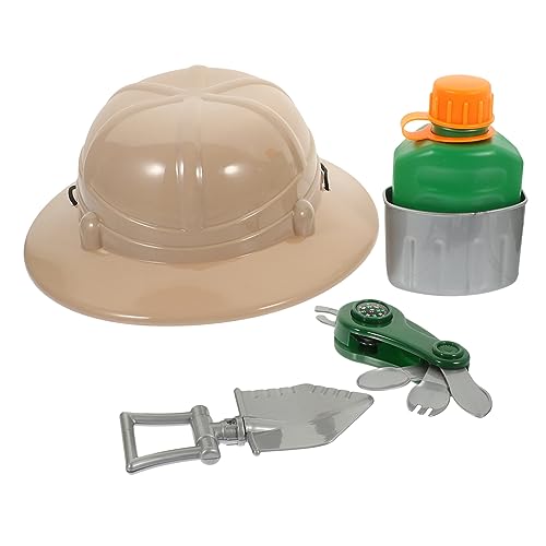 Kisangel 1 Satz Abenteuerhut -Requisiten Set Simulationstool für Entdecker-Cosplay-Tools Werkzeuge für Kinderwerkzeug für Leistung Entdecker-Tool für Plastik Kisangel 1 Satz Abenteuerhut -Requisiten Set Simulationstool für Entdecker-Cosplay-Tools Werkzeuge für Kinderwerkzeug für Leistung Entdecker-Tool für Plastik von Kisangel
