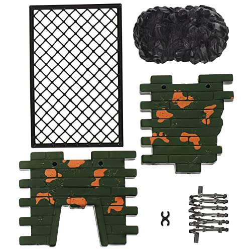 Kisangel 1 Satz Accessoires für Militärkriegsblockszaunszene Kinderspielzeug Landschaft Miniatur Barrikade für mit Barrikadenszene Simulationsmodell Plastik Kisangel 1 Satz Accessoires für Militärkriegsblockszaunszene Kinderspielzeug Landschaft Miniatur Barrikade für mit Barrikadenszene Simulationsmodell Plastik von Kisangel