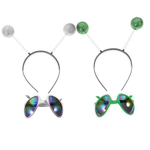 Kisangel 1 Satz Alien Stirnbandbrille Außerirdische Brille Ausländer Silber Alien Stirnband Gläser Gespiegelt Erste Alien-brillen Und Stirnbänder Zubehör Partybrille Mädchen Getönt Schaum Kisangel 1 Satz Alien Stirnbandbrille Außerirdische Brille Ausländer Silber Alien Stirnband Gläser Gespiegelt Erste Alien-brillen Und Stirnbänder Zubehör Partybrille Mädchen Getönt Schaum von Kisangel