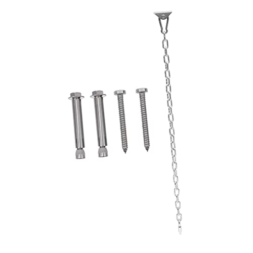 Kisangel 1 Satz Aufhängungshaken Swing Fitting für Hängematte Schaukel und Fitnessgeräte Hochbelastbar Einfache Installation Innen und Außenanwendung Kisangel 1 Satz Aufhängungshaken Swing Fitting für Hängematte Schaukel und Fitnessgeräte Hochbelastbar Einfache Installation Innen und Außenanwendung von Kisangel