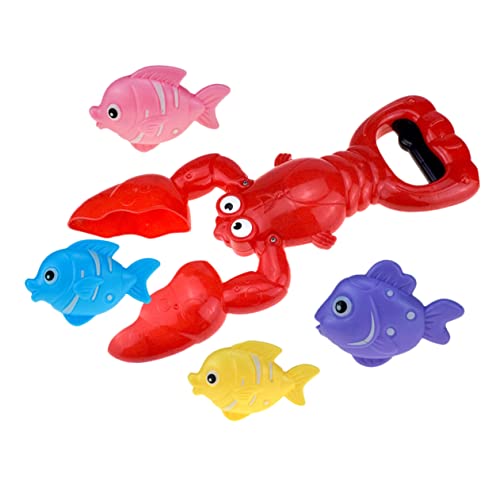 Kisangel 1 Satz Badespielzeug Handheld-Angelspiel Kleinkindbadspielzeug Simuliertes Tiermodell Badezubehör für Kleinkinder Badewanne Fischspielzeug Plastik rot Kisangel 1 Satz Badespielzeug Handheld-Angelspiel Kleinkindbadspielzeug Simuliertes Tiermodell Badezubehör für Kleinkinder Badewanne Fischspielzeug Plastik rot von Kisangel