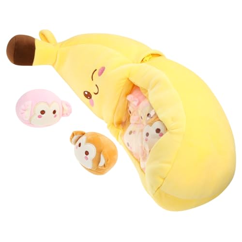 Kisangel 1 Satz Bananenpuppe kopfkissen gefülltes Bananenspielzeug Mini-Kissen- Obst gefülltes Fruchtplüschchen gefülltes Bananenkissen Fruchtkissen kurzer Plüsch Gelb Kisangel 1 Satz Bananenpuppe kopfkissen gefülltes Bananenspielzeug Mini-Kissen- Obst gefülltes Fruchtplüschchen gefülltes Bananenkissen Fruchtkissen kurzer Plüsch Gelb von Kisangel