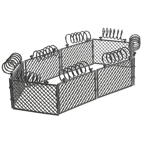 Kisangel 1 Satz Bausteinschutznetz Thema Zäune Kinderzaun Modellzaun Toy Armyfence Accessoire Szene Kinderzubehör Kinderspielzaun Abs Grey Kisangel 1 Satz Bausteinschutznetz Thema Zäune Kinderzaun Modellzaun Toy Armyfence Accessoire Szene Kinderzubehör Kinderspielzaun Abs Grey von Kisangel