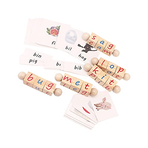 Kisangel 1 Satz Bildungsspielzeug Puzzle für Kleinkinder Fördert Buchstabenerkennung Hand Auge Koordination und Kreatives Unterwegs mit Spielkarten Kisangel 1 Satz Bildungsspielzeug Puzzle für Kleinkinder Fördert Buchstabenerkennung Hand Auge Koordination und Kreatives Unterwegs mit Spielkarten von Kisangel