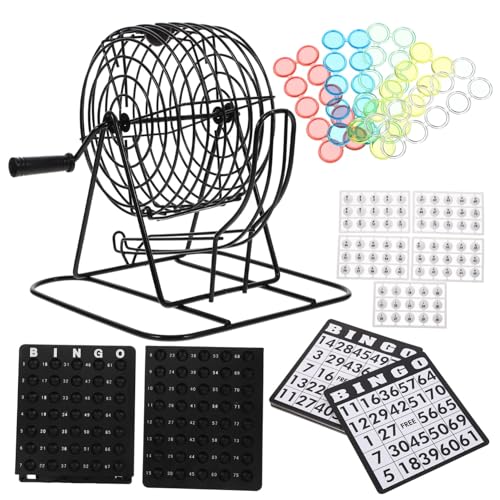Kisangel 1 Satz Bingo-Maschine Party gefälscht praktische Tabletop-Spiele lustiges Tischspiel emotionale Spiele Streiche Desktop-Spiele Spielmaschine Spieltisch Eisen Schwarz Kisangel 1 Satz Bingo-Maschine Party gefälscht praktische Tabletop-Spiele lustiges Tischspiel emotionale Spiele Streiche Desktop-Spiele Spielmaschine Spieltisch Eisen Schwarz von Kisangel