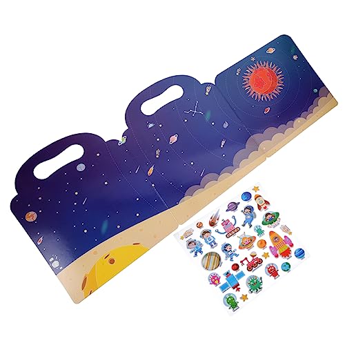 Kisangel 1 Satz Blasenaufkleberbuch Aufkleberbücher zum Selbermachen für wiederaufklebbares Stickerbuch Wiederverwendbares Aufkleberbuch für Kleinkinder Kinderstockbücher Papier Kisangel 1 Satz Blasenaufkleberbuch Aufkleberbücher zum Selbermachen für wiederaufklebbares Stickerbuch Wiederverwendbares Aufkleberbuch für Kleinkinder Kinderstockbücher Papier von Kisangel