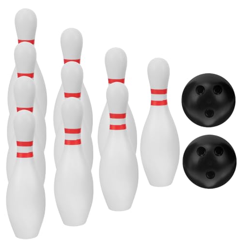 Kisangel 1 Satz Bowling-Spielzeugset Bowlingkugel Spielzeuge Bowlingspiel im Freien Outdoor-Bowling interessantes Bowlingspielspielzeug Plastik von Kisangel