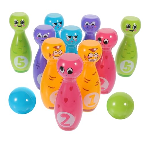 Kisangel 1 Satz Bowling-spielzeugset Bowlingspiel Für Kindersportspielspielzeug Bowlen Indoor -kinderspielzeug Bowlingspiele Für Drinnen Indoor- Plastik Kisangel 1 Satz Bowling-spielzeugset Bowlingspiel Für Kindersportspielspielzeug Bowlen Indoor -kinderspielzeug Bowlingspiele Für Drinnen Indoor- Plastik von Kisangel