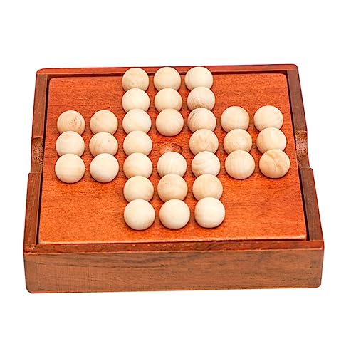 Kisangel 1 Satz Brettspiel aus Holz Holzspielzeug schachspiel Holzspielzeug für kindergeschenke Spaß Q Schachperlen lustiges Kinderspielzeug hölzern Brown Kisangel 1 Satz Brettspiel aus Holz Holzspielzeug schachspiel Holzspielzeug für kindergeschenke Spaß Q Schachperlen lustiges Kinderspielzeug hölzern Brown von Kisangel