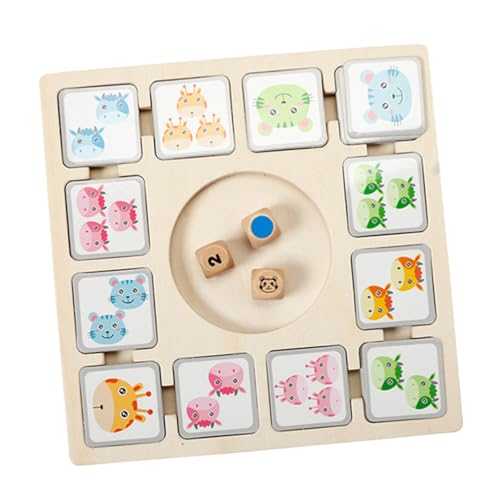 Kisangel 1 Satz Brettspiel für Tierkarten Lustiges Lernspielzeug Intellektuellen Entwicklung für Interaktive Familienaktivitäten und für Geburtstage Kisangel 1 Satz Brettspiel für Tierkarten Lustiges Lernspielzeug Intellektuellen Entwicklung für Interaktive Familienaktivitäten und für Geburtstage von Kisangel