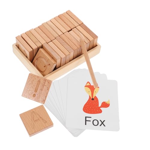 Kisangel 1 Satz Briefverfolgungsbrett Kleinkind-Puzzle Buchstabenblock Für Buchstabenblock Lernen Alphabet-rechtschreibspiel Buchstabenrätsel Kleinkind Rätsel Beige Holz Kisangel 1 Satz Briefverfolgungsbrett Kleinkind-Puzzle Buchstabenblock Für Buchstabenblock Lernen Alphabet-rechtschreibspiel Buchstabenrätsel Kleinkind Rätsel Beige Holz von Kisangel
