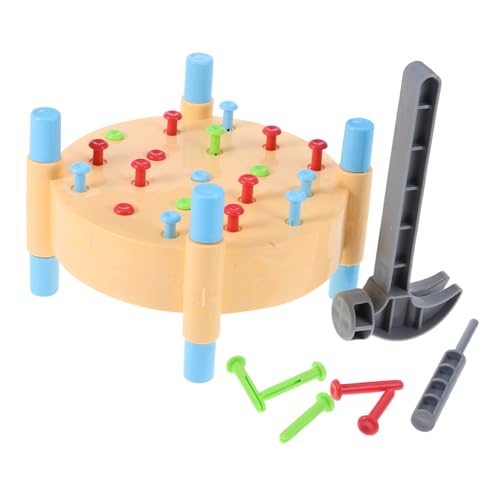 Kisangel 1 Satz Buntes Pounding Spiel Hand Auge Koordination Interaktives Lernspiel für Eltern Junge Mädchen Interaktion und Frühkindliche Entwicklung von Kisangel