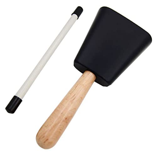 Kisangel 1 Satz Cowbell Kinderinstrument Professionelle Kuhglocke mit Ergonomischem Griff für Musikalische Frühbildung Sicheres aus Hochwertigem und Zufällige Hammerfarbe Kisangel 1 Satz Cowbell Kinderinstrument Professionelle Kuhglocke mit Ergonomischem Griff für Musikalische Frühbildung Sicheres aus Hochwertigem und Zufällige Hammerfarbe von Kisangel