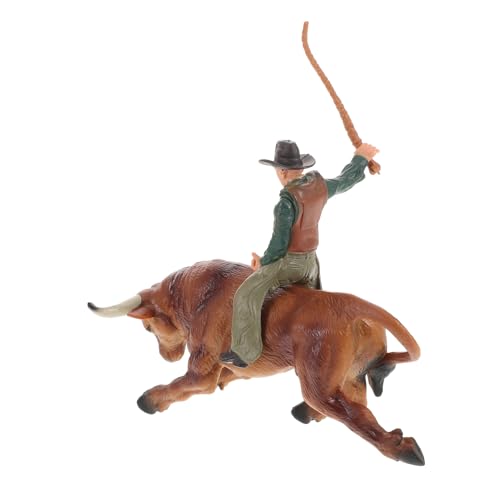 Kisangel 1 Satz Cowboy-Modell Kuh Western Cowboys Bronze Rodeo Stierkampf-modellornament Bullenmodelle Stier- Bullenhandwerk Dekorative Stierstatue Bullenfigur Wohnkultur Harz Kisangel 1 Satz Cowboy-Modell Kuh Western Cowboys Bronze Rodeo Stierkampf-modellornament Bullenmodelle Stier- Bullenhandwerk Dekorative Stierstatue Bullenfigur Wohnkultur Harz von Kisangel