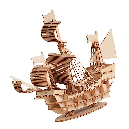 Kisangel 1 Satz DIY Holz Segelboot Puzzle Modell Puzzle für Handgemachtes Bastelspiel Hand Augen Koordination und Kreativen Entwicklung Sicheres und Glattes Holzdesign Perfektes für Jungen Kisangel 1 Satz DIY Holz Segelboot Puzzle Modell Puzzle für Handgemachtes Bastelspiel Hand Augen Koordination und Kreativen Entwicklung Sicheres und Glattes Holzdesign Perfektes für Jungen von Kisangel