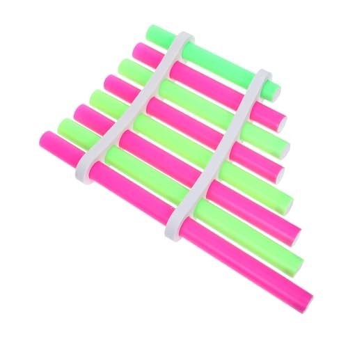 Kisangel 1 Satz DIY Panflöte für Musikinstrument zum Experimentieren Kreativität Fördern Wissenschaftliches Lernen für Vorschulkinder und Kindergartenaktionen von Kisangel
