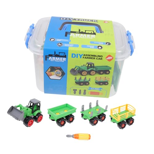Kisangel 1 Satz DIY -montierter Spielzeugauto Autospielzeug Kuhtransportfahrzeug Spielzeugauto selber Bauen Fahrzeugmodell Kinderspielzeug zusammenbauen Plastik Grün Kisangel 1 Satz DIY -montierter Spielzeugauto Autospielzeug Kuhtransportfahrzeug Spielzeugauto selber Bauen Fahrzeugmodell Kinderspielzeug zusammenbauen Plastik Grün von Kisangel
