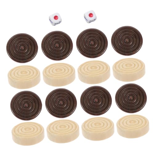 Kisangel 1 Satz Dame-zubehör Brettspielmarker Aus Holz Brettspielzubehör Aus Holz Brettspiele Für Den Familienabend Holzspielzeug Zubehör Für Brettspiele Runde Dame Hölzern Kisangel 1 Satz Dame-zubehör Brettspielmarker Aus Holz Brettspielzubehör Aus Holz Brettspiele Für Den Familienabend Holzspielzeug Zubehör Für Brettspiele Runde Dame Hölzern von Kisangel