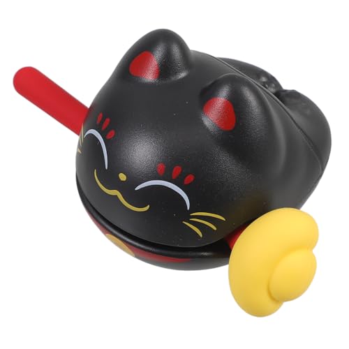 Kisangel 1 Satz Den Stift entpacken Musik Block Percussion- für Guiro-Instrumente aus Holz Percussion Instrument Toy Schlaginstrument Abs Black von Kisangel
