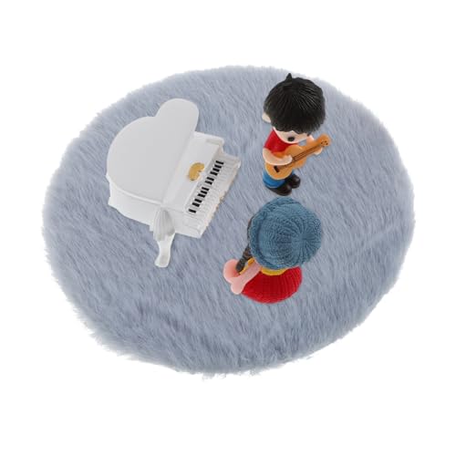 Kisangel 1 Satz Desktop-Dekorationen kreative Dekoration Tischdeko Musik Party Dekoration Kinderzimmer Deko Musikinstrument Deko Mini-Klavierfiguren Musik Figur Mini -Paarstatuen Harz von Kisangel
