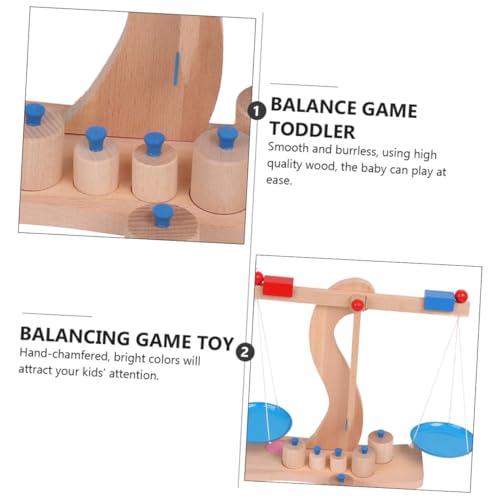 Kisangel 1 Satz Digital Balance -lehrwerkzeuge Maßstabsgetreues Balance Scale Toy Bildungsspiel Waage Balance-kits Aus Holz Gleichgewichtsspiel Aus Holz Hölzern Kisangel 1 Satz Digital Balance -lehrwerkzeuge Maßstabsgetreues Balance Scale Toy Bildungsspiel Waage Balance-kits Aus Holz Gleichgewichtsspiel Aus Holz Hölzern von Kisangel