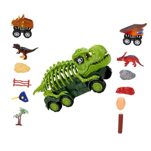 Kisangel 1 Satz Dinosaurier-LKW Kindersimulation Dinosaurier Kinderspielzeug -Dinosaurier- Dinosaurierspielzeug Für Jungen Kinderautospielzeug Green Plastik Kisangel 1 Satz Dinosaurier-LKW Kindersimulation Dinosaurier Kinderspielzeug -Dinosaurier- Dinosaurierspielzeug Für Jungen Kinderautospielzeug Green Plastik von Kisangel
