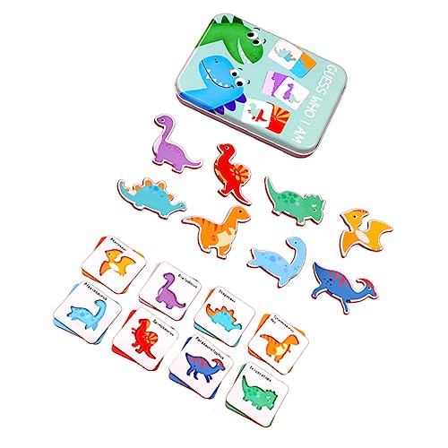 Kisangel 1 Satz Dinosaurier-Puzzle passendes Puzzle- Pädagogikspielzeug Kleinkind rätsel Hölzern Kisangel 1 Satz Dinosaurier-Puzzle passendes Puzzle- Pädagogikspielzeug Kleinkind rätsel Hölzern von Kisangel