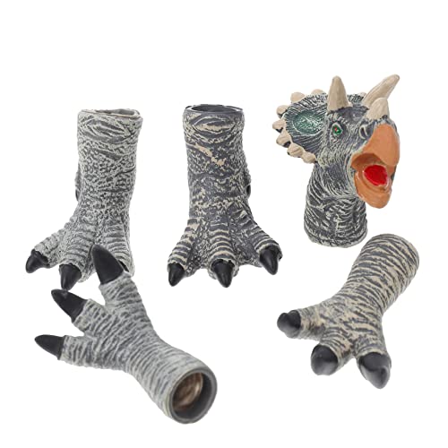 Kisangel 1 Satz Dinosaurier-fingerpuppe Kleinkind Realistische Krallen Tiere Handpuppe Interaktives Klauenspielzeug Dinosaurier Krallen Dinosaurier-Marionette Vinyl Grey Kisangel 1 Satz Dinosaurier-fingerpuppe Kleinkind Realistische Krallen Tiere Handpuppe Interaktives Klauenspielzeug Dinosaurier Krallen Dinosaurier-Marionette Vinyl Grey von Kisangel