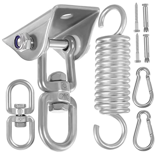 Kisangel 1 Satz Edelstahl -federung Kit Schaukelhaken Für Schwere Beanspruchung Haken Zum Aufhängen An Der Decke Spielplatz Schaukel Aufhänger Schaukelbügel Mit Haken Edelstahl 304 Kisangel 1 Satz Edelstahl -federung Kit Schaukelhaken Für Schwere Beanspruchung Haken Zum Aufhängen An Der Decke Spielplatz Schaukel Aufhänger Schaukelbügel Mit Haken Edelstahl 304 von Kisangel