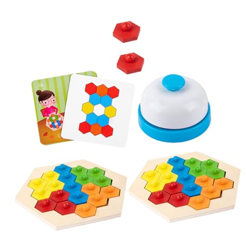 Kisangel 1 Satz Eltern-Kind-Interaktionsspielzeug Holzprozesäge kreatives wabenpuzzle Interaktives Puzzle- aus Holz wabenpuzzle hölzern Kisangel 1 Satz Eltern-Kind-Interaktionsspielzeug Holzprozesäge kreatives wabenpuzzle Interaktives Puzzle- aus Holz wabenpuzzle hölzern von Kisangel