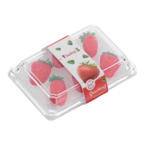 Kisangel 1 Satz Essbare Mini-früchte Winziges Essen Miniaturessen Für Puppenhaus Simulation Mini-Modell Miniatur-Simulation Miniatur-puppenhauszubehör Küchenzubehör Für Puppenstuben Plastik von Kisangel