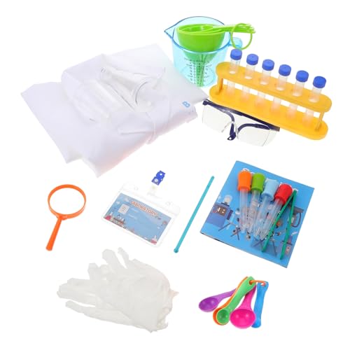 Kisangel 1 Satz Experimentierset Bausatz Machen Lehrreich Experimente Forscher Wissenschaft Schaltung Chemie -kit Science Kits Plastik Zufällige Farbe von Kisangel