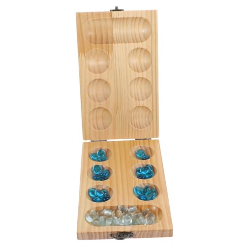 Kisangel 1 Satz Faltbares Gemstone Schachspiel für Denkspielzeug für Kreatives Mancala Spiele für Familie und Freunde für Jungen mit Verschließbarem Design Kisangel 1 Satz Faltbares Gemstone Schachspiel für Denkspielzeug für Kreatives Mancala Spiele für Familie und Freunde für Jungen mit Verschließbarem Design von Kisangel