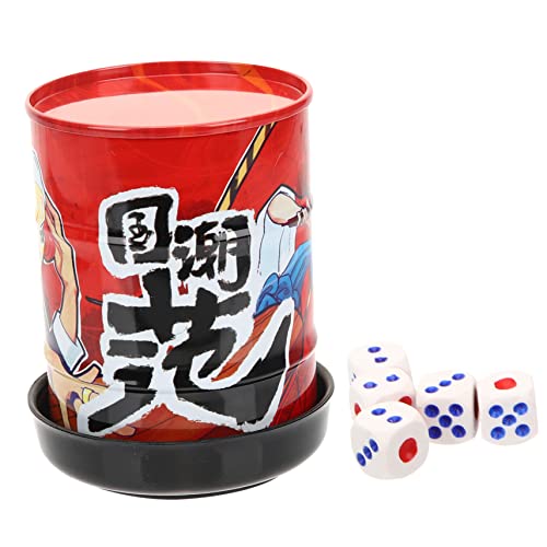 Kisangel 1 Satz Farbbecher -Würfelset Spiel Würfel Unterhaltung Würfelbecher Würfelspiel Würfelbecher mit Deckel Würfelstapelbecher Spielzubehör Filigrane Würfelbecher Barzubehör Eisen Kisangel 1 Satz Farbbecher -Würfelset Spiel Würfel Unterhaltung Würfelbecher Würfelspiel Würfelbecher mit Deckel Würfelstapelbecher Spielzubehör Filigrane Würfelbecher Barzubehör Eisen von Kisangel