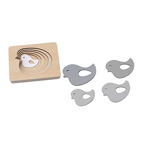 Kisangel 1 Satz Farbbewusstseinsrätsel Bildungsspielzeug Für Kleinkind Rätsel Puzzle- Aus Holz Lehrmittel Mehrschichtiges Größenanpassendes Holzrätsel Grey Hölzern Kisangel 1 Satz Farbbewusstseinsrätsel Bildungsspielzeug Für Kleinkind Rätsel Puzzle- Aus Holz Lehrmittel Mehrschichtiges Größenanpassendes Holzrätsel Grey Hölzern von Kisangel