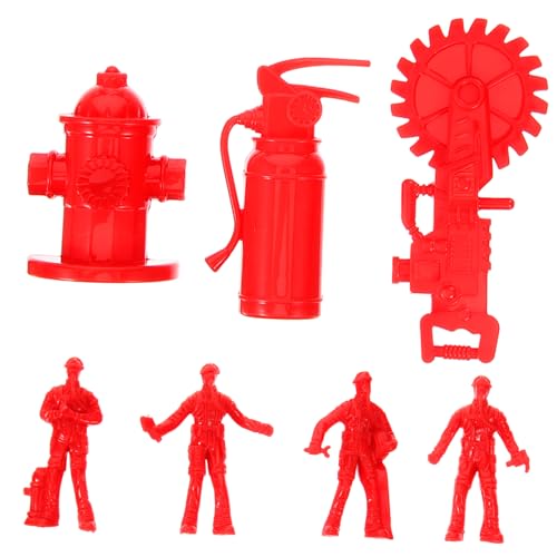 Kisangel 1 Satz Feuerwehrmannschaften Menschen Figur Dekoratives Feuerwehrmodell Menschen modellieren Miniaturmenschen realistische Feuerwehrfigur Mikrolandschaftsfigur Plastik rot Kisangel 1 Satz Feuerwehrmannschaften Menschen Figur Dekoratives Feuerwehrmodell Menschen modellieren Miniaturmenschen realistische Feuerwehrfigur Mikrolandschaftsfigur Plastik rot von Kisangel
