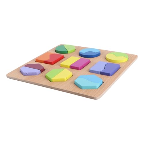 Kisangel 1 Satz Formplatte Geometrie Rätsel Geometrie-Puzzle Aus Holz Bambus Kisangel 1 Satz Formplatte Geometrie Rätsel Geometrie-Puzzle Aus Holz Bambus von Kisangel
