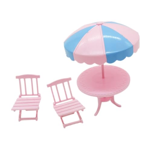 Kisangel 1 Satz Freizeittisch und Stühle Möbel Mini Puppenhaus-Strandzubehör sandspielzeug strandspielzeug Stuhl Desktop-Ornament Puppenhaus-Strandschreibtisch Plastik Kisangel 1 Satz Freizeittisch und Stühle Möbel Mini Puppenhaus-Strandzubehör sandspielzeug strandspielzeug Stuhl Desktop-Ornament Puppenhaus-Strandschreibtisch Plastik von Kisangel