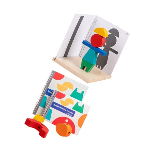 Kisangel 1 Satz Frühes Lernen Holzstapelspielzeug Bausteine Bildungsspielzeug trainieren Stapelblöcke blockiert Spielspielzeug Papier Kisangel 1 Satz Frühes Lernen Holzstapelspielzeug Bausteine Bildungsspielzeug trainieren Stapelblöcke blockiert Spielspielzeug Papier von Kisangel