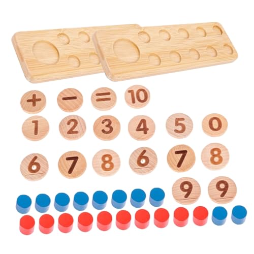 Kisangel 1 Satz Gegenspielzeug Anzahl Kognitiver Spielzeuge Mathe-erleuchtungsspielzeug Lernspielzeug Für Die Frühe Bildung Zahl Kognitives Kinderspielzeug Rechenspielzeug Hölzern Kisangel 1 Satz Gegenspielzeug Anzahl Kognitiver Spielzeuge Mathe-erleuchtungsspielzeug Lernspielzeug Für Die Frühe Bildung Zahl Kognitives Kinderspielzeug Rechenspielzeug Hölzern von Kisangel