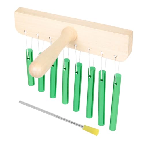 Kisangel 1 Satz Glockenanordnung aus Aluminiumrohr Röhren Musik Glocken Kleinkinder Schlagwindspiel Musical monophones Schlagrohr Windspiel für Schlagzeug Massivholz Green Kisangel 1 Satz Glockenanordnung aus Aluminiumrohr Röhren Musik Glocken Kleinkinder Schlagwindspiel Musical monophones Schlagrohr Windspiel für Schlagzeug Massivholz Green von Kisangel