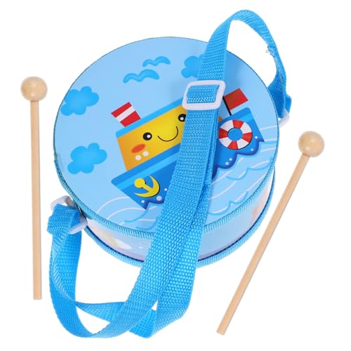 Kisangel Handtrommel für Kleinkinder Doppelseitige Trommel aus Holz Musikalisches Lernspielzeug mit Trommelstock Pädagogisches Schlaginstrument für Kinder für Partys und Musikfestivals Kisangel Handtrommel für Kleinkinder Doppelseitige Trommel aus Holz Musikalisches Lernspielzeug mit Trommelstock Pädagogisches Schlaginstrument für Kinder für Partys und Musikfestivals von Kisangel