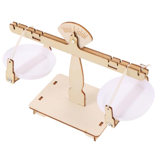 Kisangel 1 Satz Holz Balance DIY Lernspielzeug für Pädagogisches Experimentier zur Gewichts und Balanceerfahrung für Montessori Methoden und Kreative Projekte von Kisangel