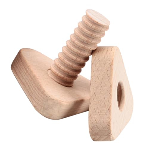 Kisangel 1 Satz Holzblock dreieckiger holzspielsachen holzspielzeug Lernspielzeug für Kleinkinder Schraubenspiel -Schraubpuzzle- Schraube Kisangel 1 Satz Holzblock dreieckiger holzspielsachen holzspielzeug Lernspielzeug für Kleinkinder Schraubenspiel -Schraubpuzzle- Schraube von Kisangel